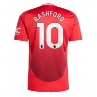 Camisa de time de futebol Manchester United Marcus Rashford #10 Replicas 1º Equipamento 2024-25 Manga Curta